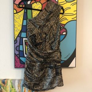 Isabel Marant Dresses - NWOT Isabel Marant one shoulder metallic dress Isabel Marant Dresses - NWOT Isabel Marant one shoulder metallic dress